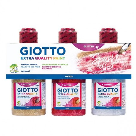 CF3 TEMPERA METAL 250ML ORO/ARG/ROS (F542500)