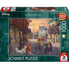 Schmidt Spiele Disney The Aristocats Puzzle di contorno 1000 pz (59690)