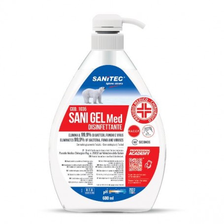 CF6 SANIGEL MANI IGIENIZZANTE 600ML (1035-S)