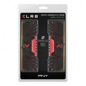 PNY XLR8 memoria 16 GB 2 x 8 GB DDR4 2666 MHz (MD16GK2D4266616XR)
