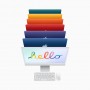 Apple iMac 24" con display Retina 4.5K (Chip M1 con GPU 8-core, 512GB SSD) - Rosa (2021) (MGPN3T/A)