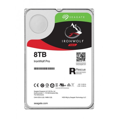 IRONWOLF PRO 8TB SATA3 3,5 7200RPM (ST8000NE001)