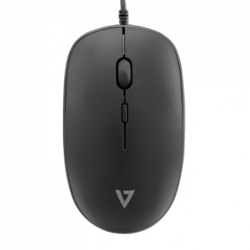 V7 Set tastiera e mouse con cavo USB e adattatore PS2 – UK (CKU200UK)