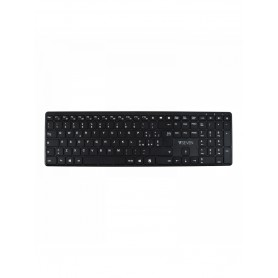 V7 Tastiera Bluetooth KW550ITBT da 2,4 GHZ a due modalità, QWERTY italiano - Nero (KW550ITBT)