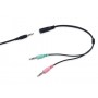Equip Chat Headset Auricolare Cablato A Padiglione Musica e Chiamate Nero (245302)