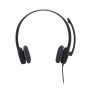Logitech H150 Stereo Headset Auricolare Cablato A Padiglione Ufficio Nero (981-000589)