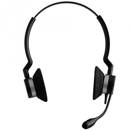 Jabra Biz 2300 QD Duo Auricolare Cablato A Padiglione Ufficio Nero (2389-820-109)