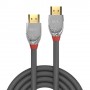Lindy 37873 cavo HDMI 3 m HDMI tipo A (Standard) Grigio, Argento (37873)