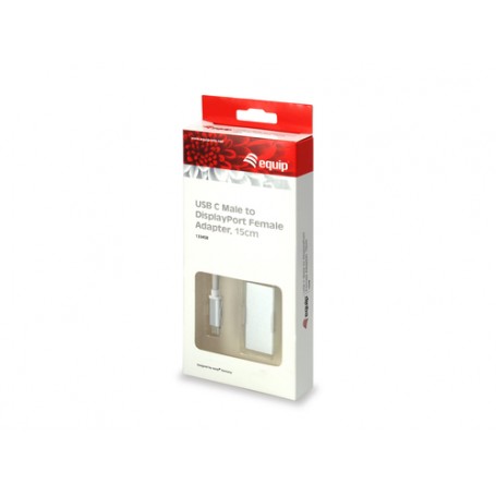 Equip 133458 adattatore grafico USB 4096 x 2160 Pixel Bianco (133458)