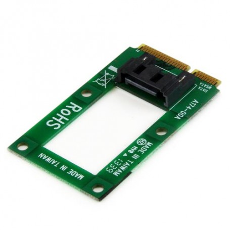StarTech.com Adattatore mSATA a HDD / SSD SATA – Scheda convertitore Mini SATA a SATA (MSAT2SAT3)
