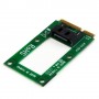 StarTech.com Adattatore mSATA a HDD / SSD SATA – Scheda convertitore Mini SATA a SATA (MSAT2SAT3)