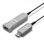 Lindy 42701 cavo USB 50 m USB 3.2 Gen 1 (3.1 Gen 1) USB A Nero, Argento (42701)