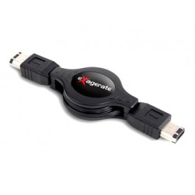 Hamlet Cavo retrattile Firewire con adattatori 1.2 metri (XRCFW)