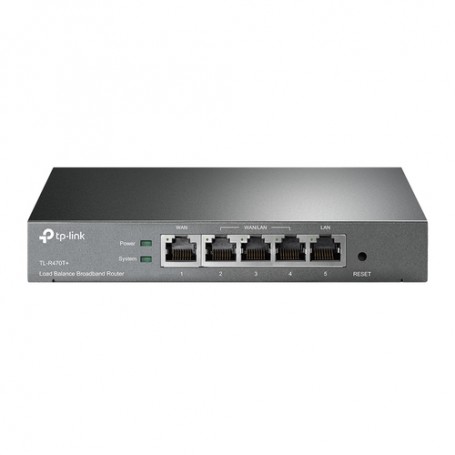 TP-LINK TL-R470T+ router cablato Fast Ethernet Nero (TL-R470T+)