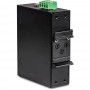 Trendnet TI-PE50 switch di rete Non gestito Fast Ethernet (10/100) Supporto Power over Ethernet (PoE) Nero (TI-PE50)