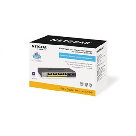 Netgear GS110TP Gestito L2/L3/L4 Gigabit Ethernet (10/100/1000) Supporto Power over Ethernet (PoE) Grigio (GS110TP-300EUS)
