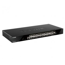 D-Link DGS-1520-28 switch di rete Gestito L3 10G Ethernet (100/1000/10000) 1U Nero (DGS-1520-28)