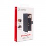 Celly Wally custodia per cellulare 14,7 cm (5.8") Custodia a libro Nero, Marrone (WALLY833)