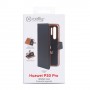 Celly WALLY846 custodia per cellulare 16,4 cm (6.47") Custodia a borsellino Nero, Marrone (WALLY846)