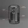 Sony SRS-RA3000 - Home Speaker wireless con Immersive Audio Enhancement, 360 Reality Audio e riproduzione multi (SRSRA3000H.CEL)