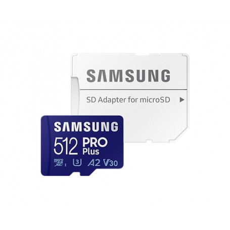 Samsung PRO Plus 512 GB MicroSDXC UHS-I Classe 10 (MB-MD512KA/EU)