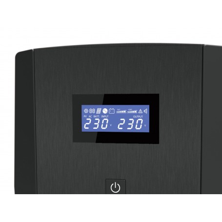 Conceptronic ZEUS03EP gruppo di continuità (UPS) A linea interattiva 1,2 kVA 720 W 5 presa(e) AC (ZEUS03EP)