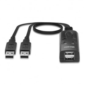 Lindy 32165 switch per keyboard-video-mouse (kvm) Nero (32165)