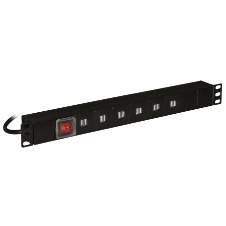 LINK MULTIPRESA CON 12 PRESE USB 3,4A PER RICARICA DISPOSITIVI CON INTERRUTTORE (LK10064)