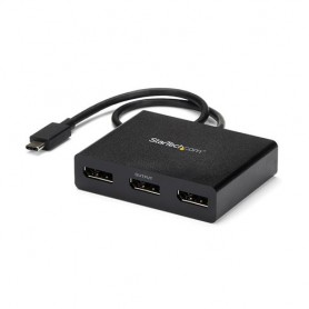 StarTech.com Hub USB-C DisplayPort a 3 porte collegabile a Margherita - Hub Splitter MST Tipo-C a DP (MSTCDP123DP)