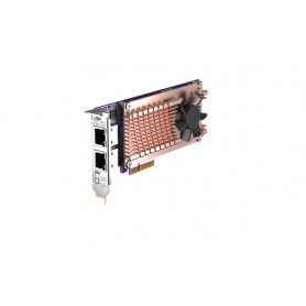 QNAP QM2-2P2G2T scheda di rete e adattatore Interno Ethernet 2500 Mbit/s (QM2-2P2G2T)