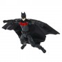 DC Comics , Personaggio Deluxe del film The Batman da 30 cm con tuta alare, luci, frasi e ali che si aprono, oggetto d (6060523)