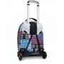 Seven Jack-2WD Trolley Guscio morbido Multicolore 34 L Poliestere (201002167425)