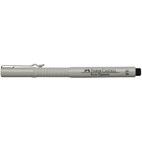 Faber-Castell Ecco Pigment penna tecnica Fine Nero 1 pz (166899)