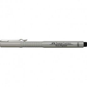 Faber-Castell Ecco Pigment penna tecnica Fine Nero 1 pz (166099)