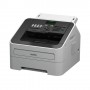 Brother FAX-2840 macchina per fax Laser 33,6 Kbit/s A4 Nero, Grigio (FAX2840M1)