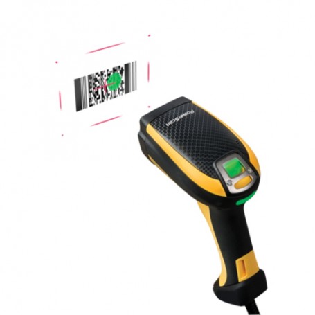 Datalogic PowerScan 9501 Lettore di codici a barre portatile 1D/2D Laser Nero, Giallo (PM9501-HP433RBK30)