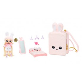 Na! Na! Na! Surprise 3-in-1 Backpack Bedroom Playset- Pink Bunny (569732E7C)