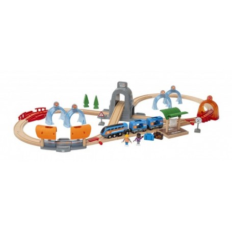 BRIO 7312350339727 pista giocattolo Plastica, Legno (33972)