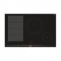 Siemens EX875LEC1E piano cottura Nero, Acciaio inossidabile Da incasso Ceramica 4 Fornello(i) (EX875LEC1E) (EX875LEC1E_PROMO)