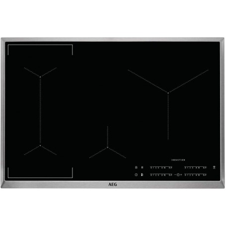 AEG IKE84445XB Piano cottura a induzione autosufficiente, larghezza 80 cm (IKE84445XB_PROMO)