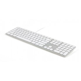 Matias FK318S-DE tastiera USB QWERTZ Tedesco Argento (FK318S-DE)