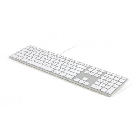 Matias FK318S-DE tastiera USB QWERTZ Tedesco Argento (FK318S-DE)