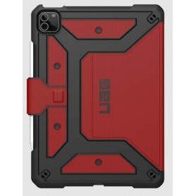 Urban Armor Gear Metropolis 27,9 cm (11") Custodia a libro Nero, Rosso (122996119393)