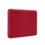 Toshiba Canvio Advance disco rigido esterno 4000 GB Rosso (HDTCA40ER3CA)