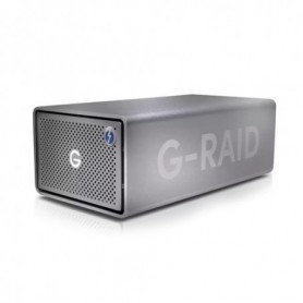 SanDisk G-RAID 2 array di dischi 8 TB Desktop Acciaio inossidabile (SDPH62H-008T-MBAAD)