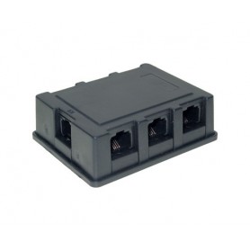 Alcasa TZA-4 cavo di rete Nero 3 m (TZA-4)
