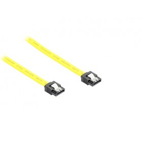 Alcasa SATA 0.5m cavo SATA 0,5 m Giallo (5047-A05Y)