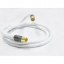 Alcasa GC-M2047 cavo coassiale RG-6/U 10 m IEC/Koax Bianco (GC-M2047)