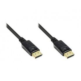 Alcasa 4810-005G cavo DisplayPort 0,5 m Nero (4810-005G)