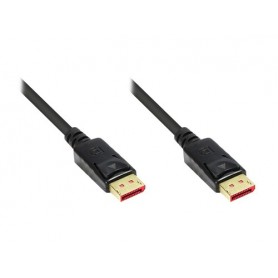 Alcasa 4814-020S cavo DisplayPort 2 m Nero (4814-020S)